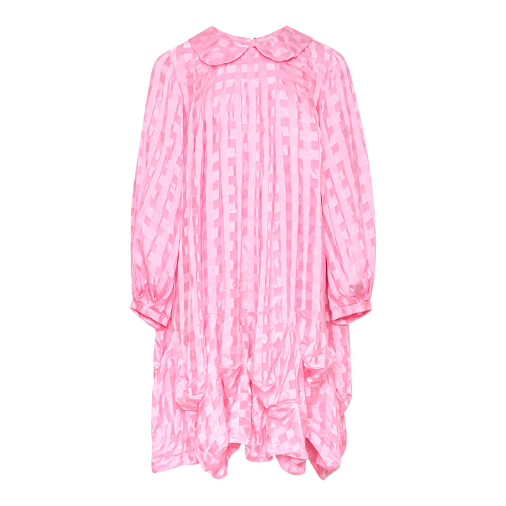 COMME des GARCONS Polyester Satin Check Dress – Available at Club 21, Official Retailer in Singapore, Malaysia & Thailand with Global Shipping Online
