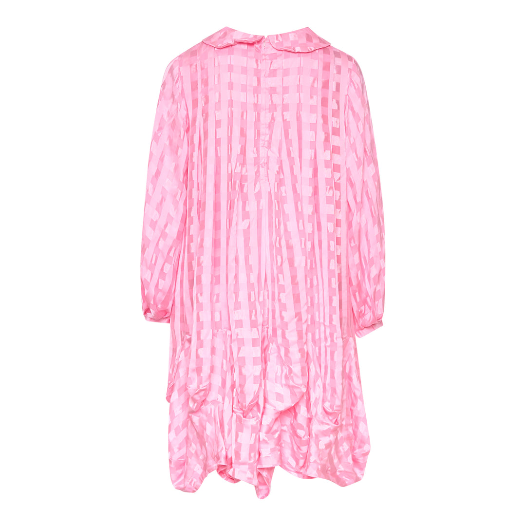 COMME des GARCONS Polyester Satin Check Dress – Available at Club 21, Official Retailer in Singapore, Malaysia & Thailand with Global Shipping Online