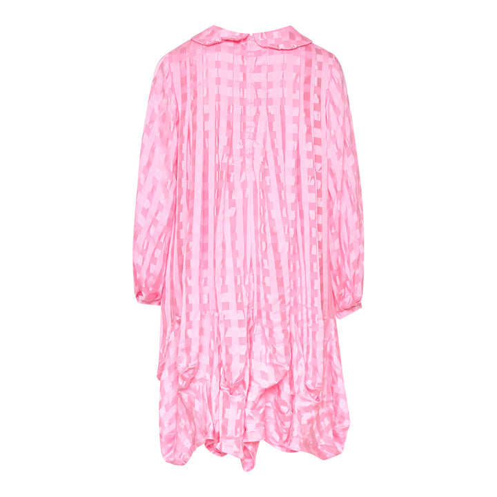 COMME des GARCONS Polyester Satin Check Dress – Available at Club 21, Official Retailer in Singapore, Malaysia & Thailand with Global Shipping Online