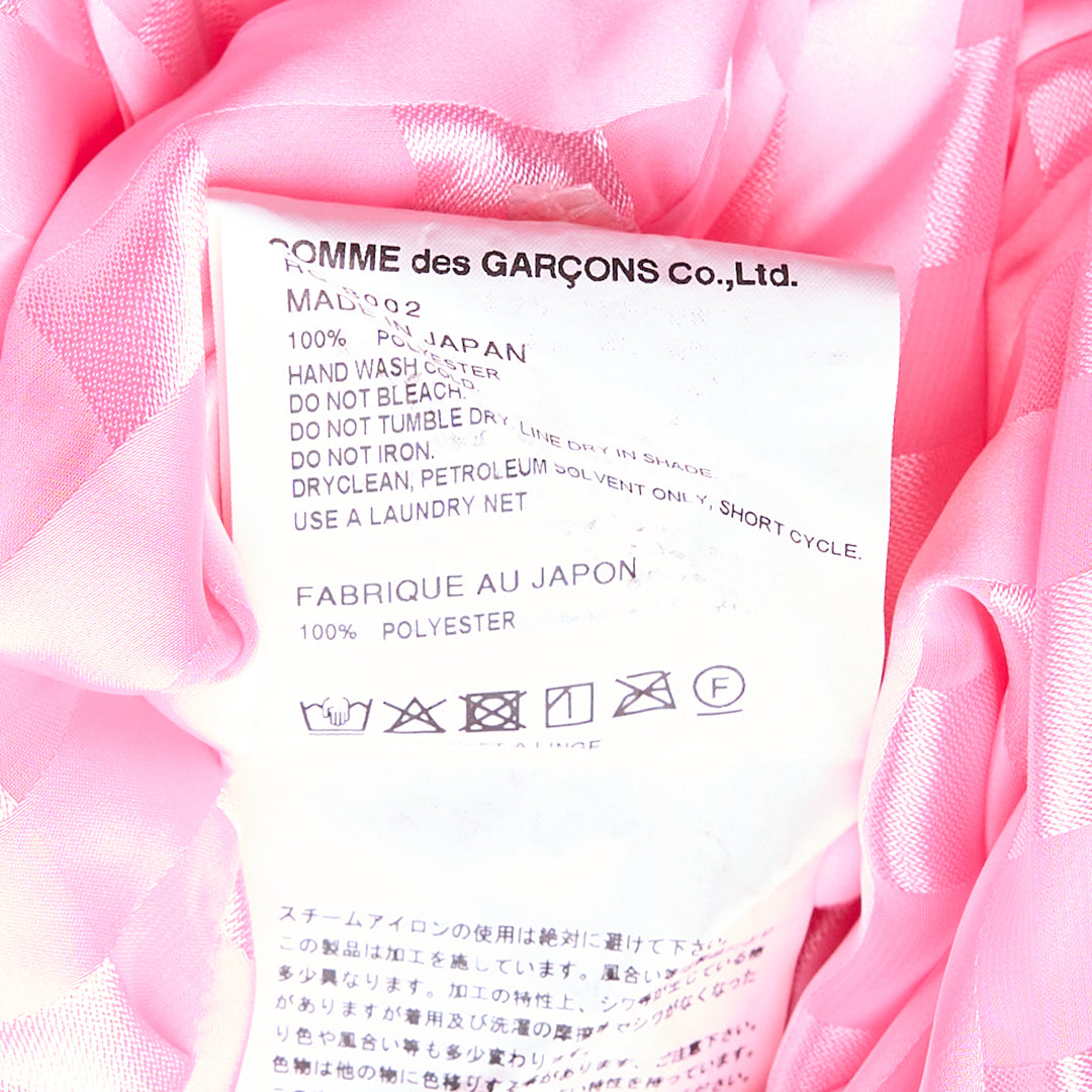COMME des GARCONS Polyester Satin Check Dress – Available at Club 21, Official Retailer in Singapore, Malaysia & Thailand with Global Shipping Online