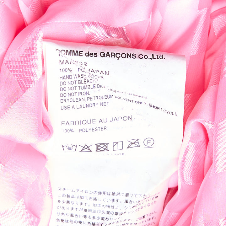 COMME des GARCONS Polyester Satin Check Dress – Available at Club 21, Official Retailer in Singapore, Malaysia & Thailand with Global Shipping Online