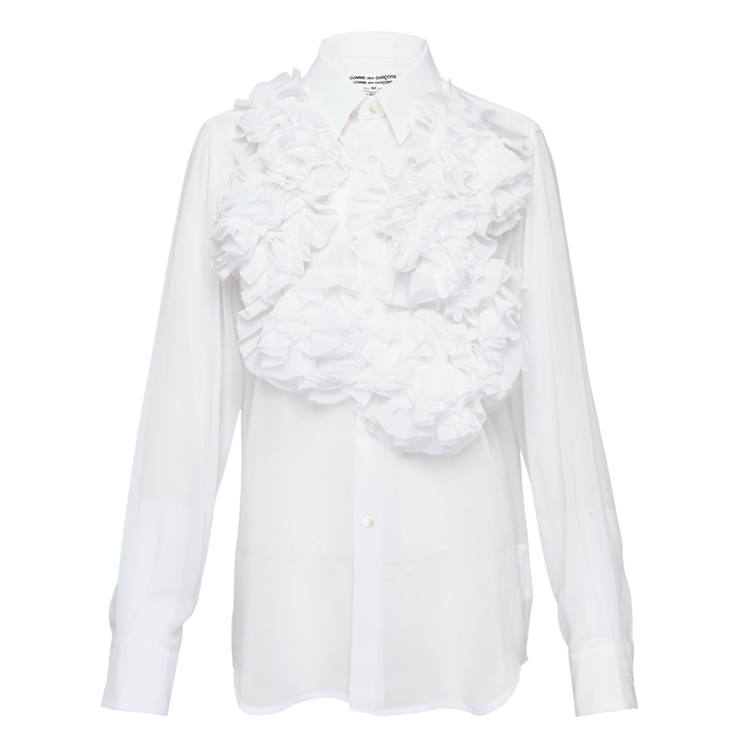 COMME des GARCONS Polyester Georgette Shirt – Available at Club 21, Official Retailer in Singapore, Malaysia & Thailand with Global Shipping Online