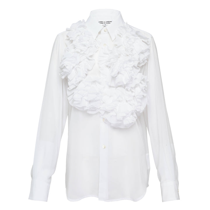 COMME des GARCONS Polyester Georgette Shirt – Available at Club 21, Official Retailer in Singapore, Malaysia & Thailand with Global Shipping Online