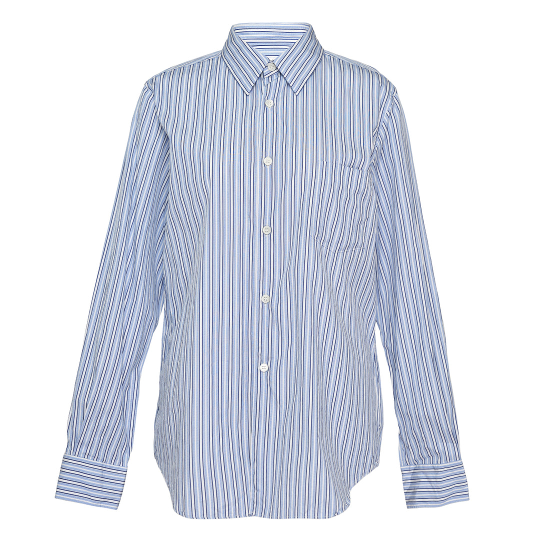 Cotton Broad Stripe Shirt