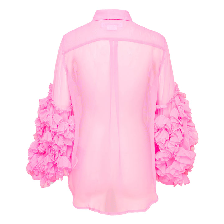 COMME des GARCONS Polyester Georgette Blouse – Available at Club 21, Official Retailer in Singapore, Malaysia & Thailand with Global Shipping Online