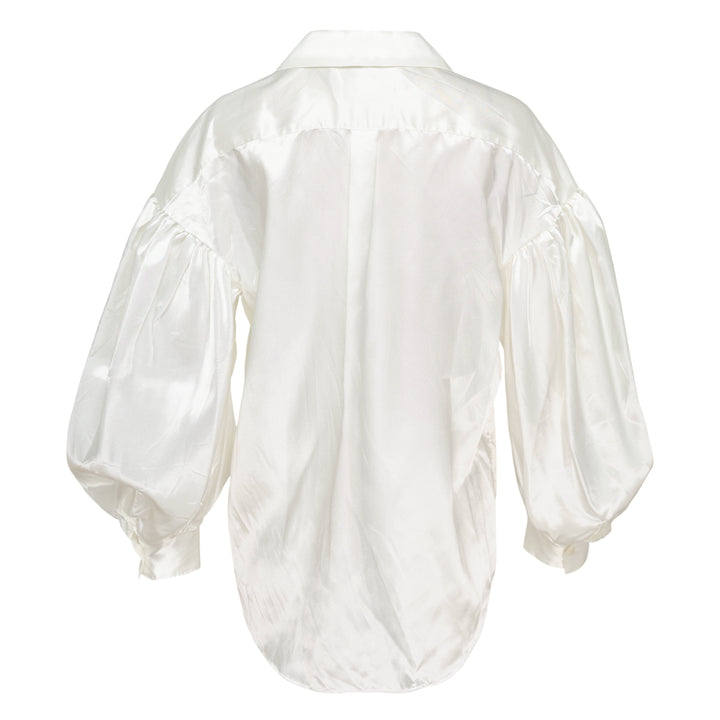 COMME des GARCONS Polyester Satin Garment Washed Blouse – Available at Club 21, Official Retailer in Singapore, Malaysia & Thailand with Global Shipping Online