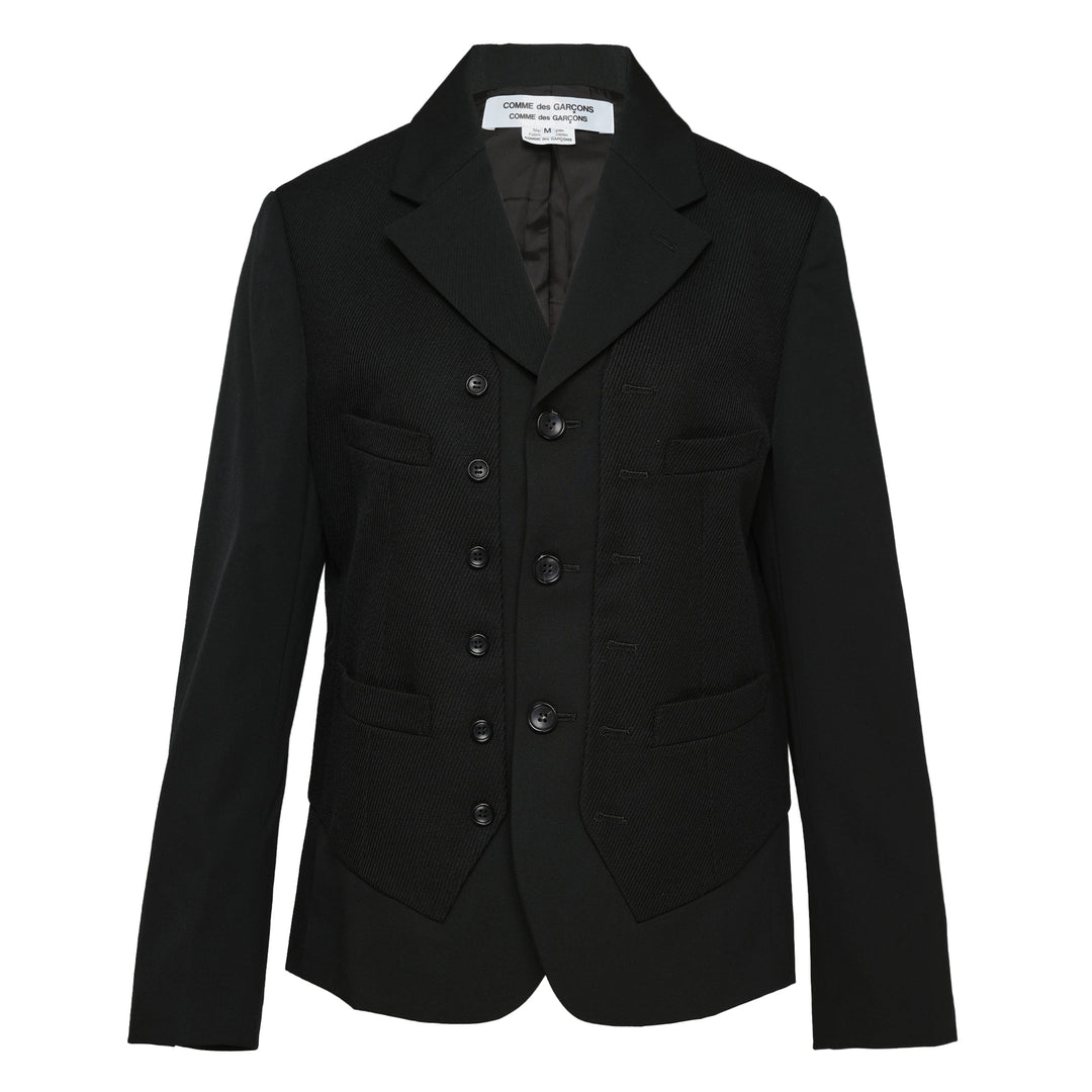 COMME des GARCONS Wool Gabardine x Wool Heavy Jacket – Available at Club 21, Official Retailer in Singapore, Malaysia & Thailand with Global Shipping Online