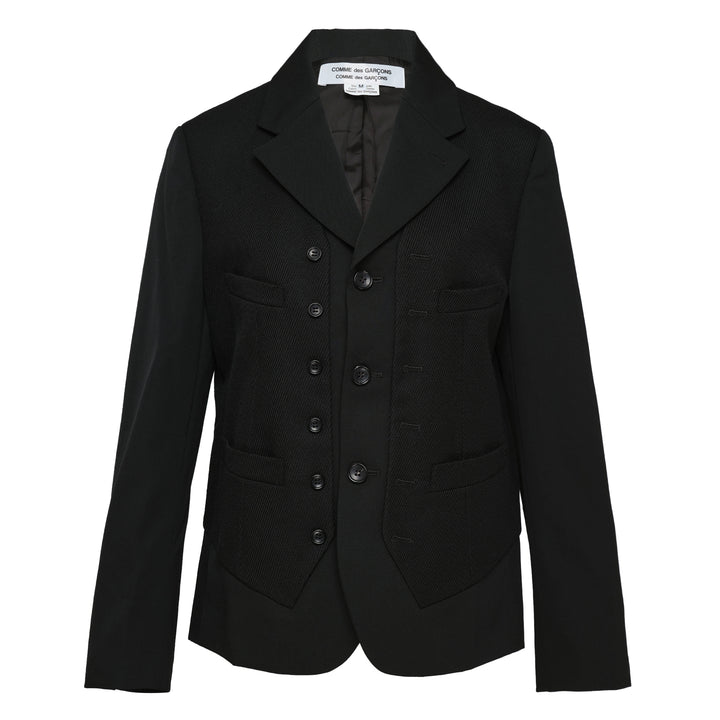 COMME des GARCONS Wool Gabardine x Wool Heavy Jacket – Available at Club 21, Official Retailer in Singapore, Malaysia & Thailand with Global Shipping Online