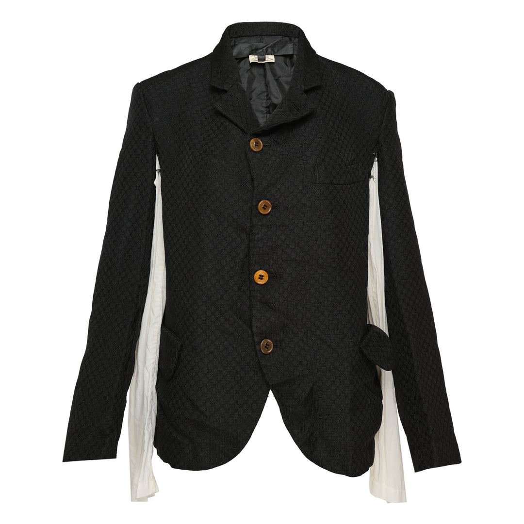 COMME des GARCONS Polyester Jacquard Pattern Jacket – Available at Club 21, Official Retailer in Singapore, Malaysia & Thailand with Global Shipping Online
