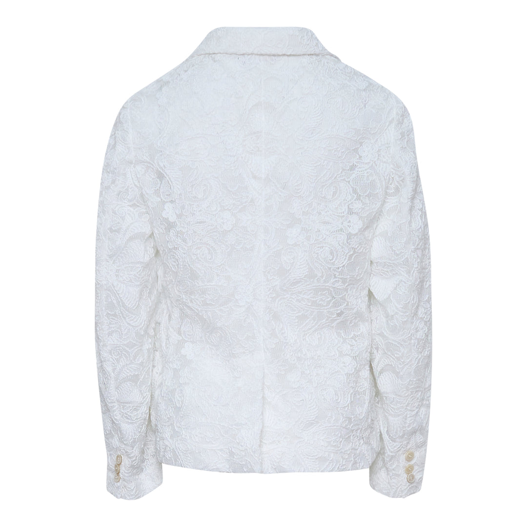 COMME des GARCONS Polyester Nylon Tulle Lace Jacket – Available at Club 21, Official Retailer in Singapore, Malaysia & Thailand with Global Shipping Online