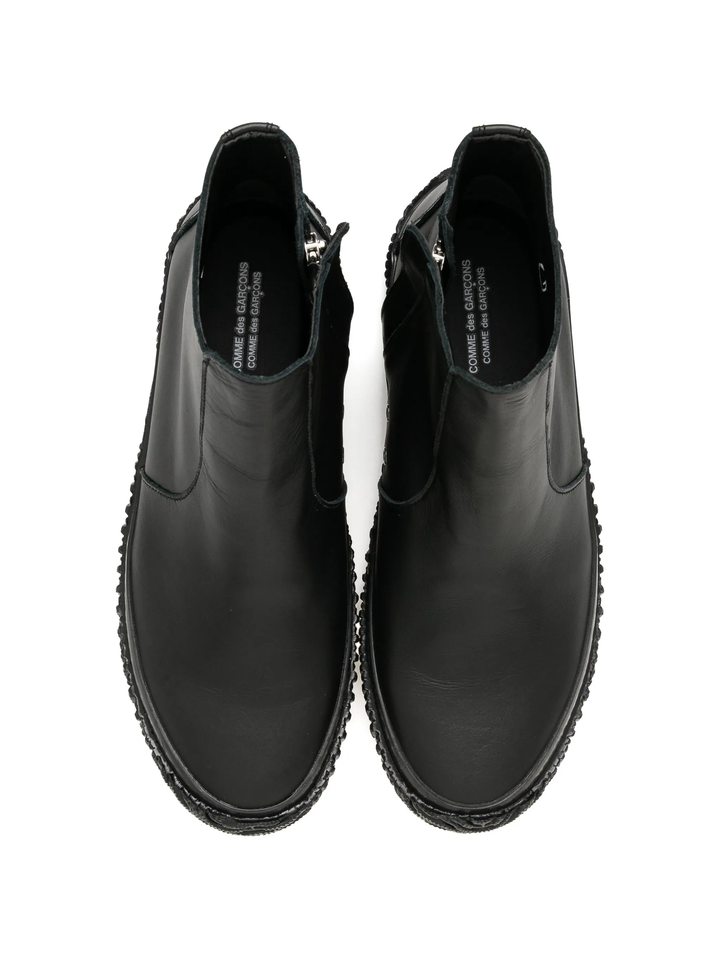 Leather Vulcanized Boots