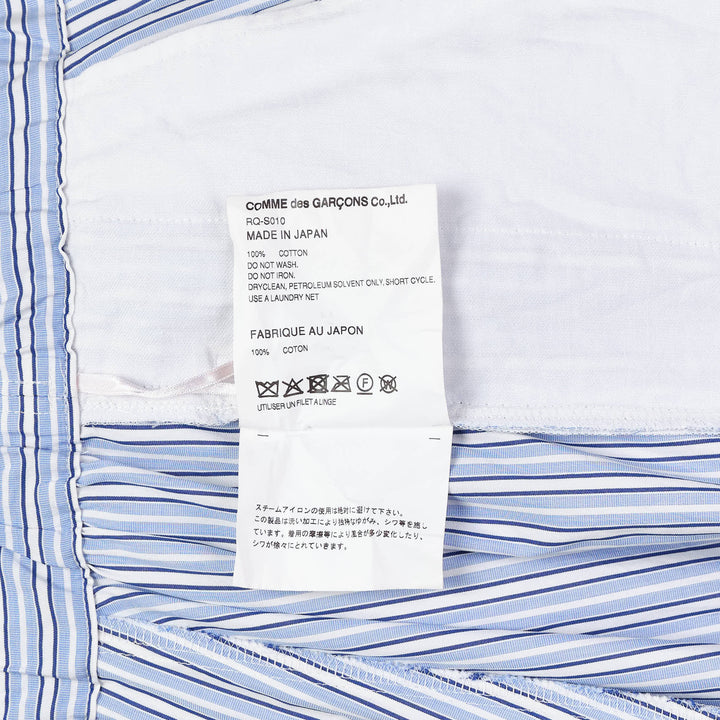 Cotton Broad Stripe Skirt