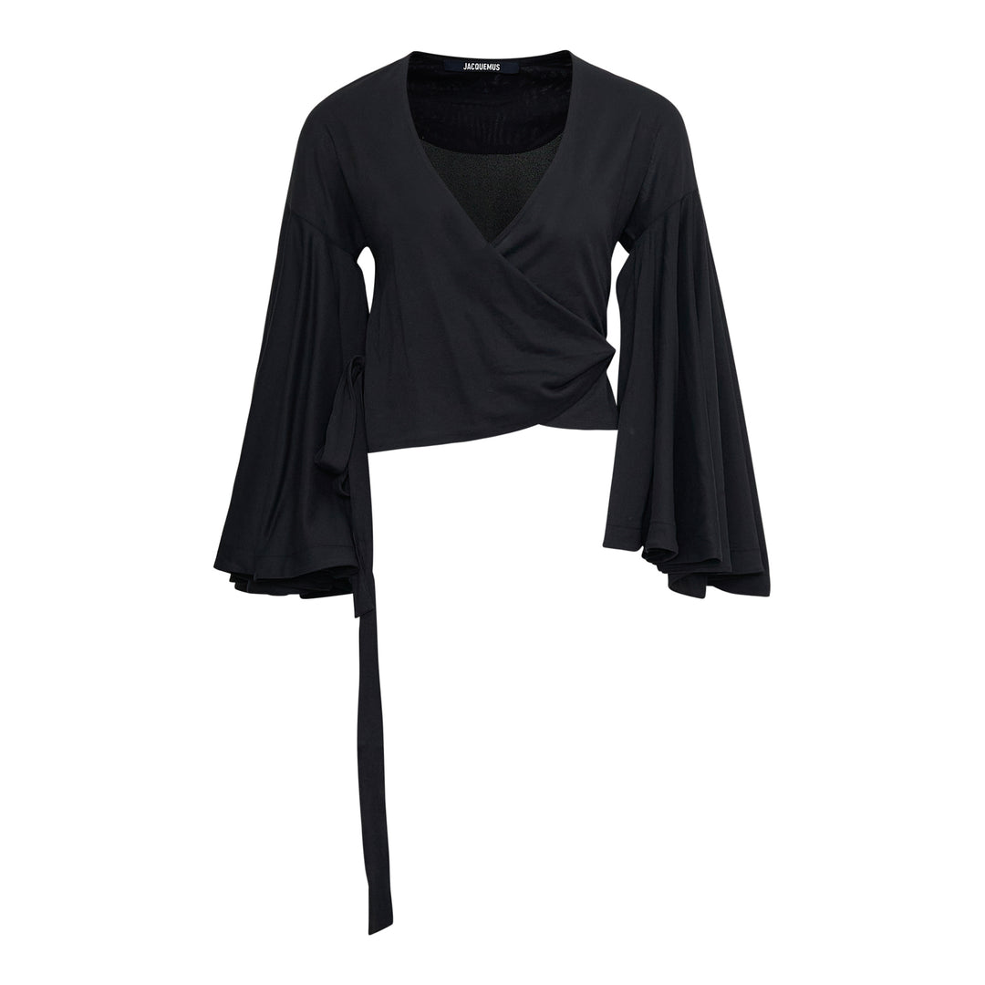 JACQUEMUS Le Cache Coeur Ventadou Blouse – Available at Club 21, Official Retailer in Singapore, Malaysia & Thailand with Global Shipping Online