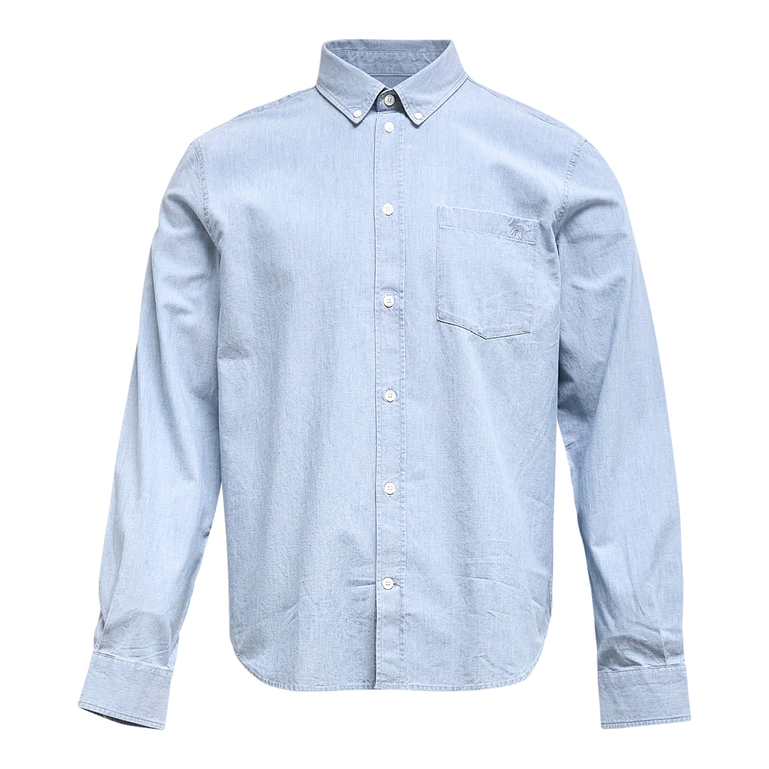 Maison Kitsune Profile Fox Regular Shirt – Available at Club 21, Official Retailer in Singapore, Malaysia & Thailand with Global Shipping Online