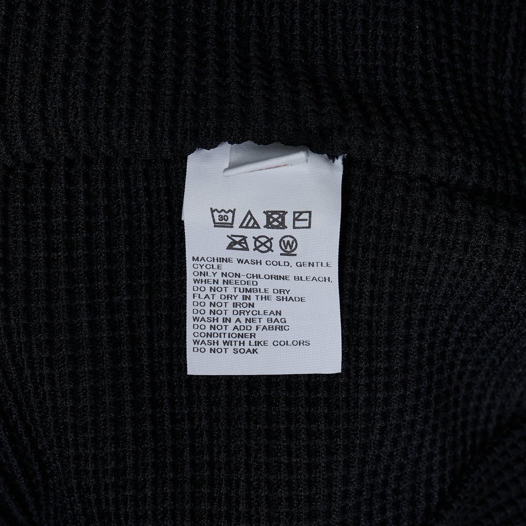 Knit Stretch Pleats Long Sleeve High Neck Top