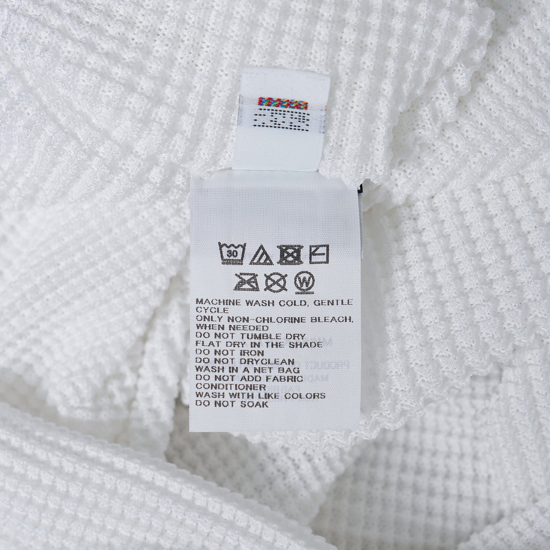 Knit Stretch Pleats Top