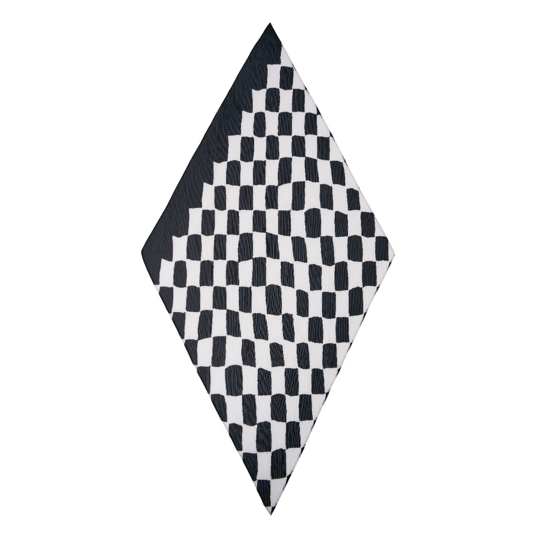 Diamond Pleats Stole