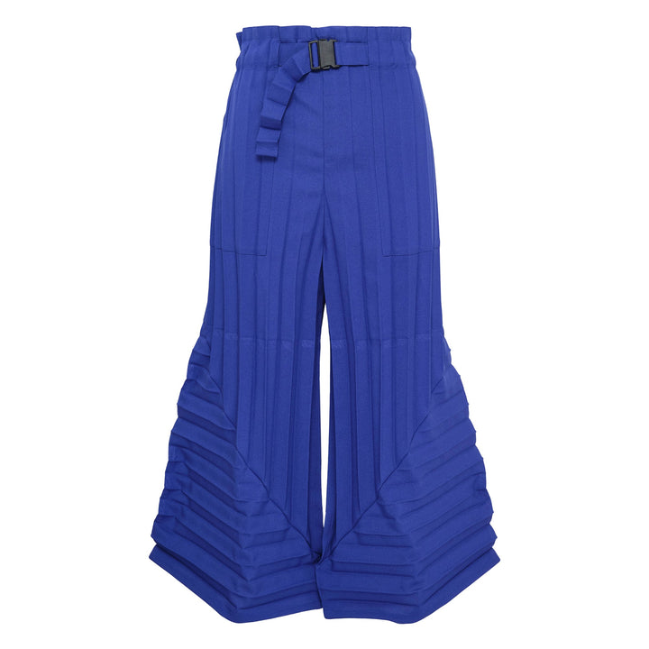 Color Pleats Pants