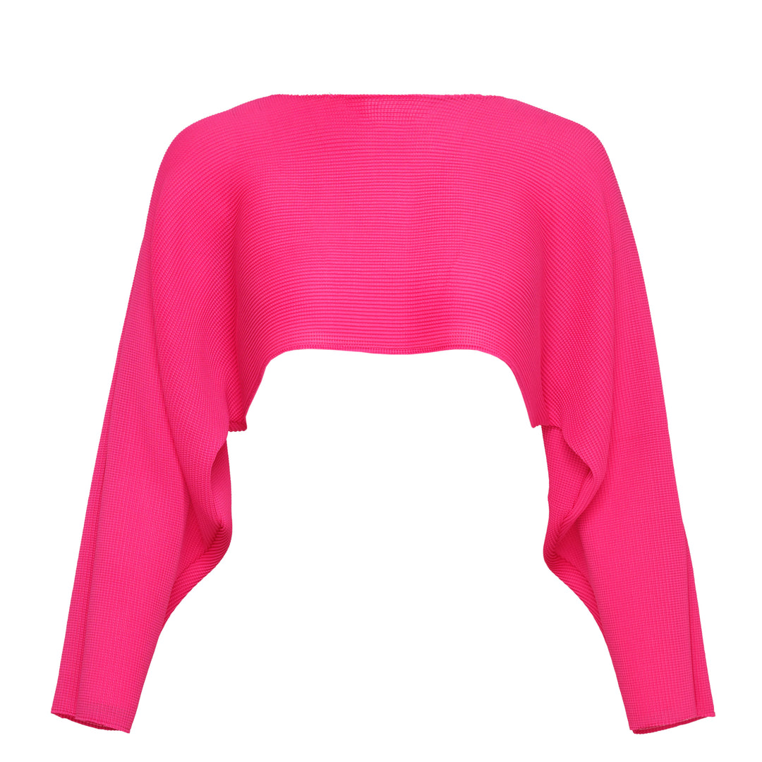 me ISSEY MIYAKE Dolman Stretch Pleated 1 Crop Top – Available at Club 21, Official Retailer in Singapore, Malaysia & Thailand with Global Shipping Online