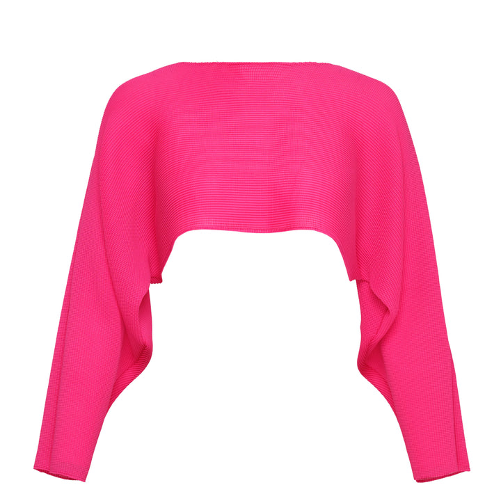 me ISSEY MIYAKE Dolman Stretch Pleated 1 Crop Top – Available at Club 21, Official Retailer in Singapore, Malaysia & Thailand with Global Shipping Online