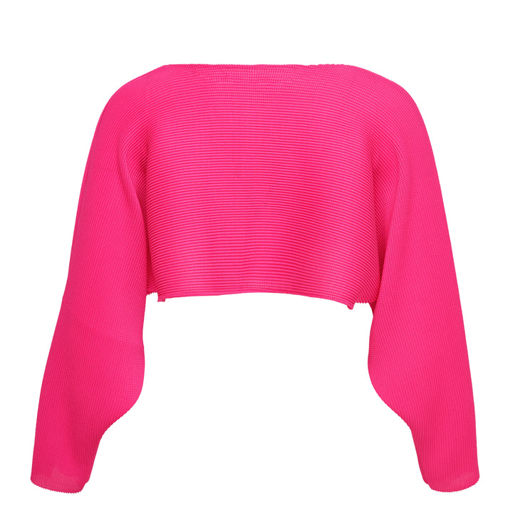 me ISSEY MIYAKE Dolman Stretch Pleated 1 Crop Top – Available at Club 21, Official Retailer in Singapore, Malaysia & Thailand with Global Shipping Online