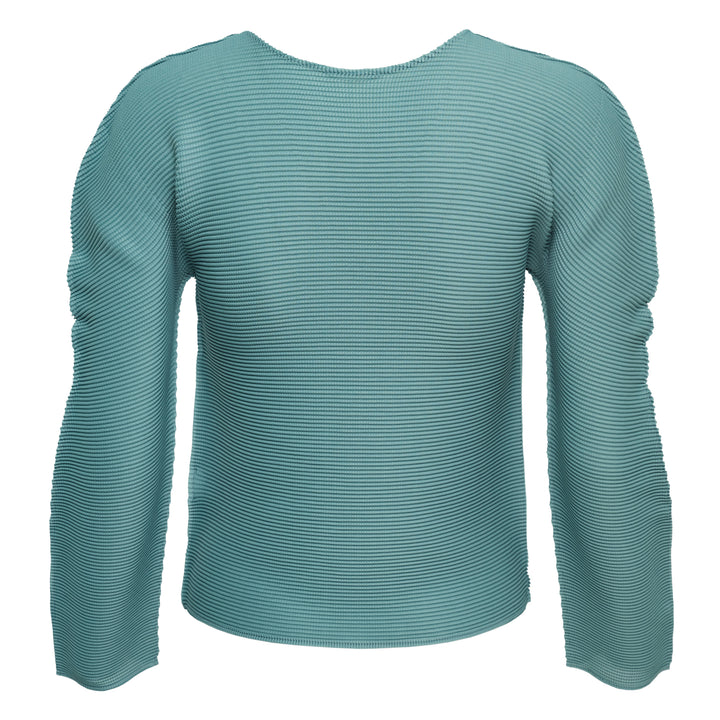 Stretch Pleats 2 Long Sleeve Top