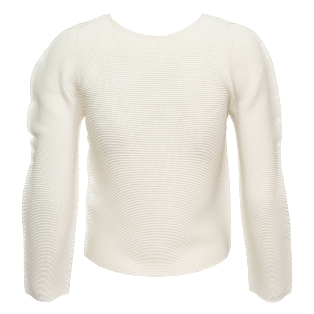 Stretch Pleats 2 Long Sleeve Top