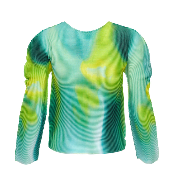 me ISSEY MIYAKE Aurora Long Sleeve Round Neck Top – Available at Club 21, Official Retailer in Singapore, Malaysia & Thailand with Global Shipping Online