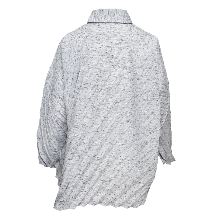 REmeTEX Nep Pleated Long Sleeve Shirt