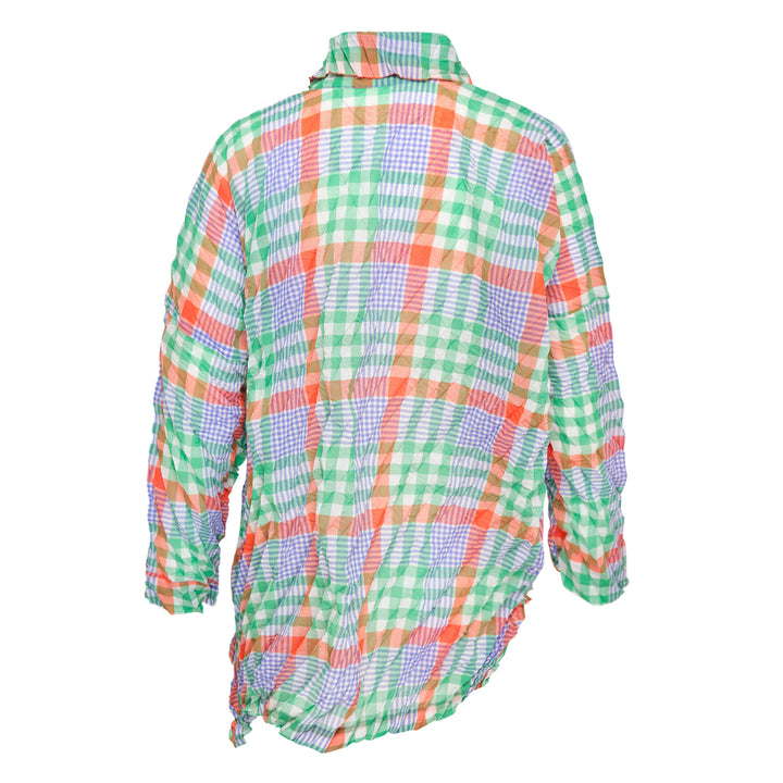 me ISSEY MIYAKE Check Whipped Pleats Shirt – Available at Club 21, Official Retailer in Singapore, Malaysia & Thailand with Global Shipping Online