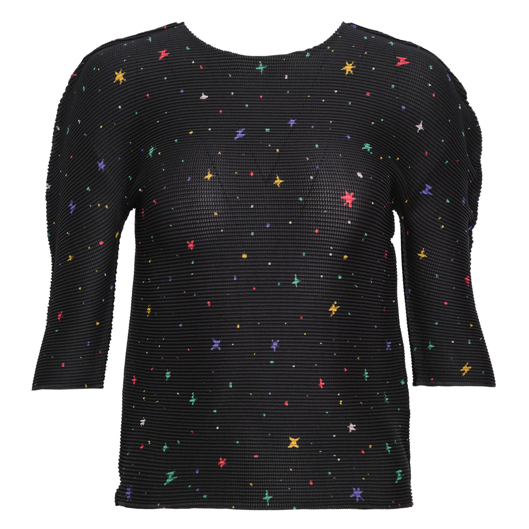 Twinkle Star Round Neck Top