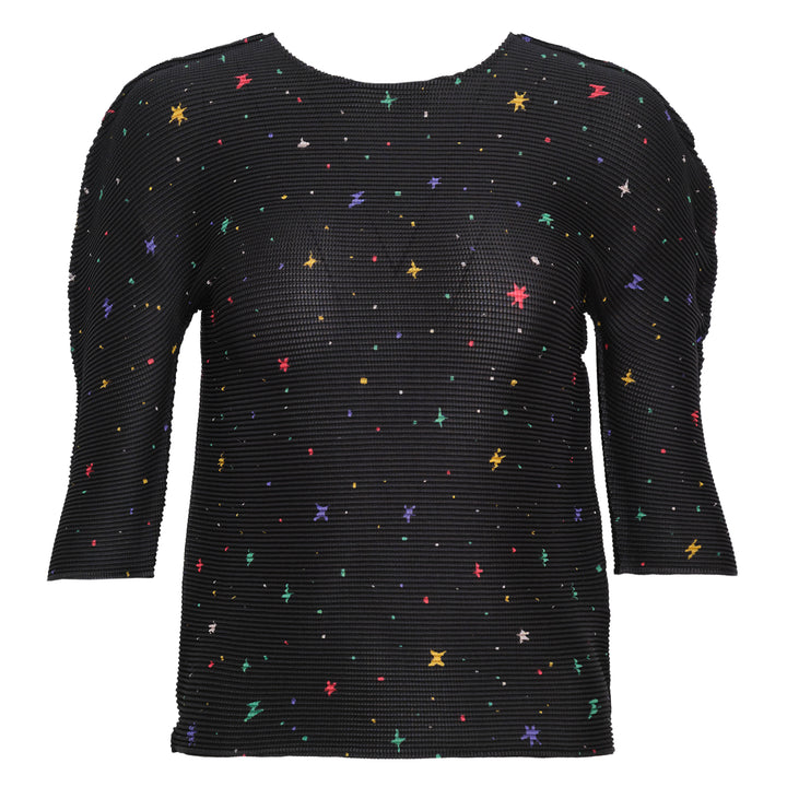 Twinkle Star Round Neck Top