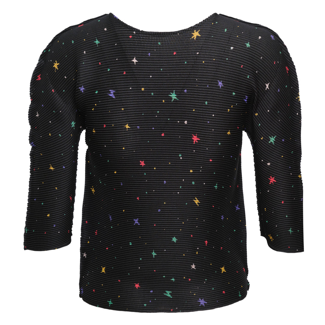 Twinkle Star Round Neck Top