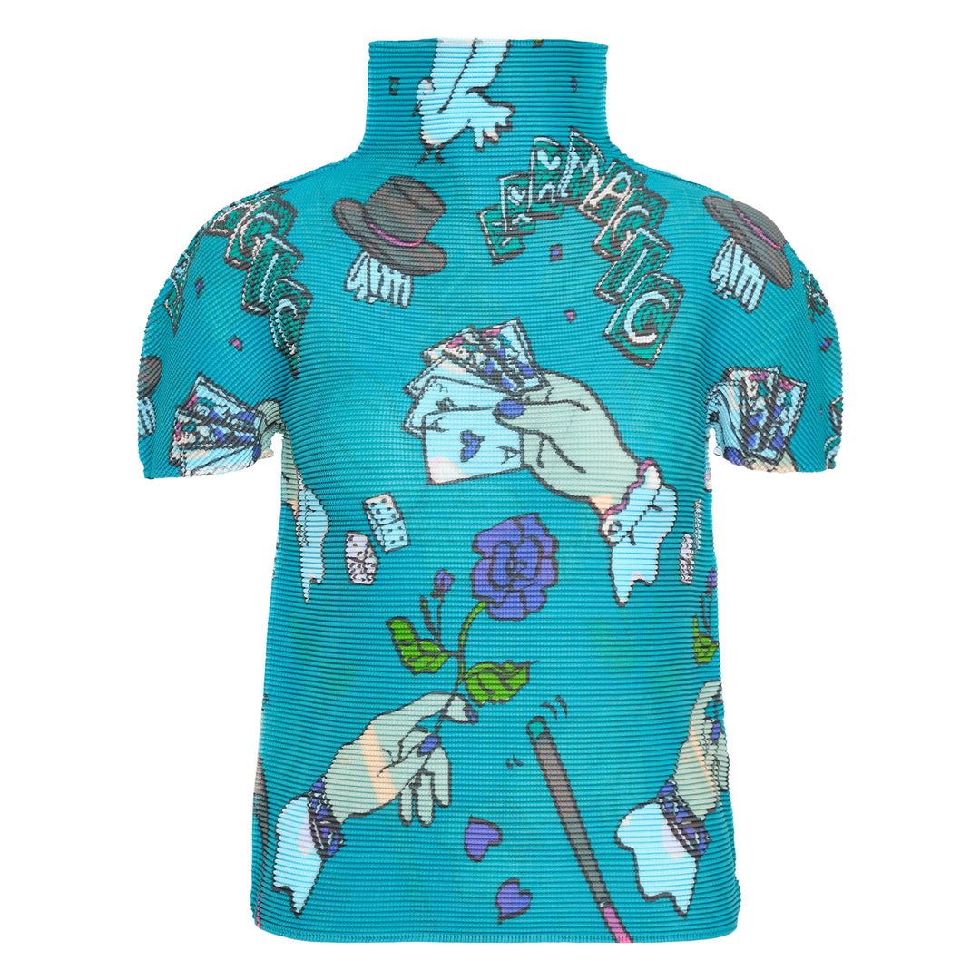 me ISSEY MIYAKE Magic Short Sleeve High Neck Top – Available at Club 21, Official Retailer in Singapore, Malaysia & Thailand with Global Shipping Online