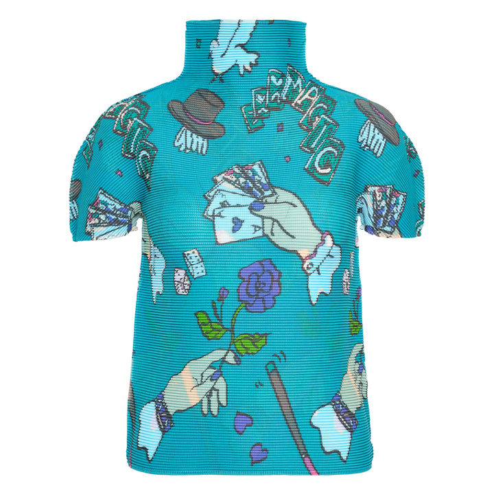 me ISSEY MIYAKE Magic Short Sleeve High Neck Top – Available at Club 21, Official Retailer in Singapore, Malaysia & Thailand with Global Shipping Online