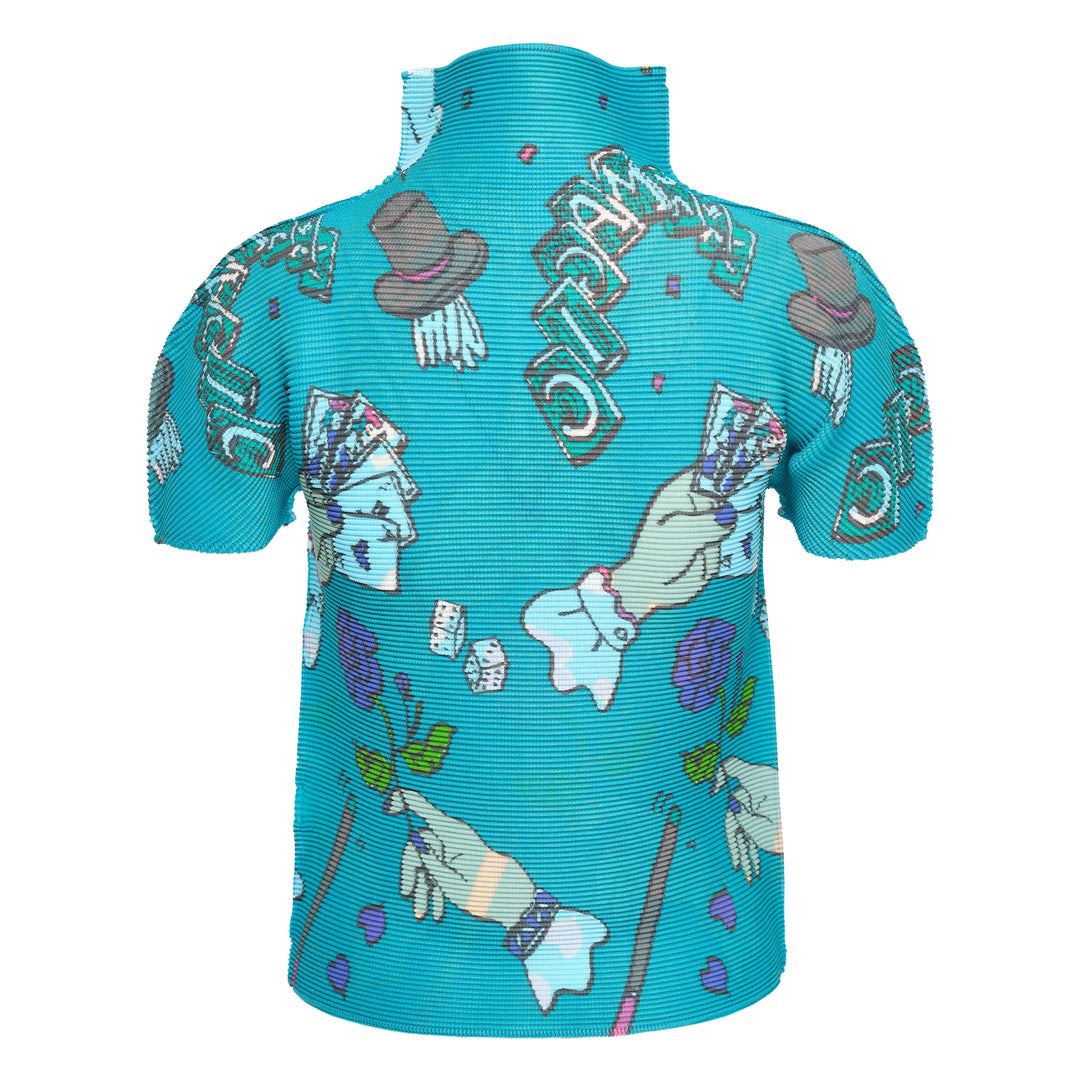 me ISSEY MIYAKE Magic Short Sleeve High Neck Top – Available at Club 21, Official Retailer in Singapore, Malaysia & Thailand with Global Shipping Online
