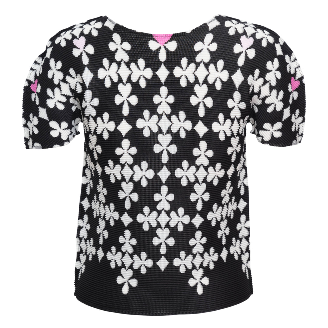 Short Sleeve Round Neck Top