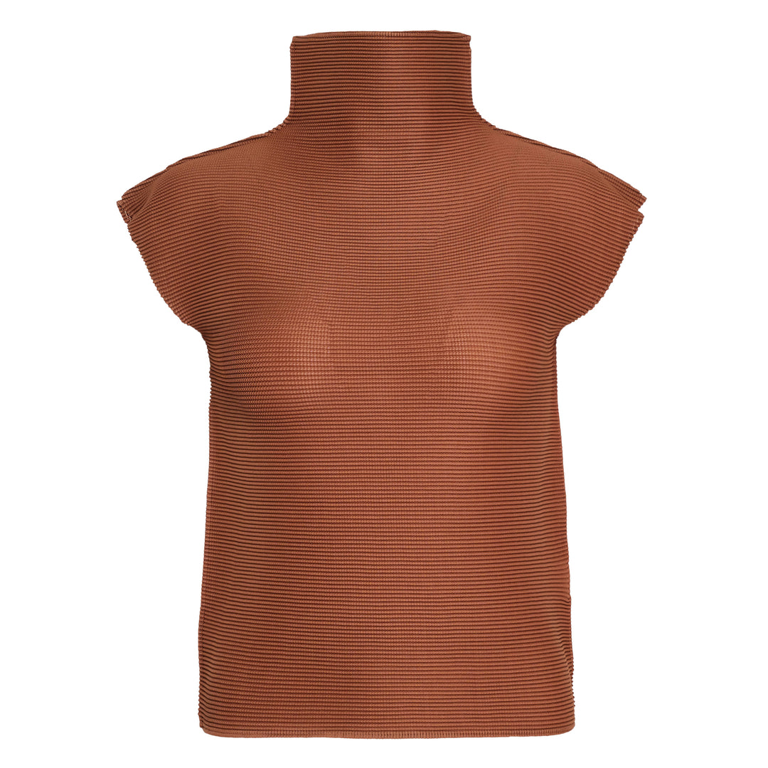 me ISSEY MIYAKE Stretch Pleats Sleeveless Top – Available at Club 21, Official Retailer in Singapore, Malaysia & Thailand with Global Shipping Online