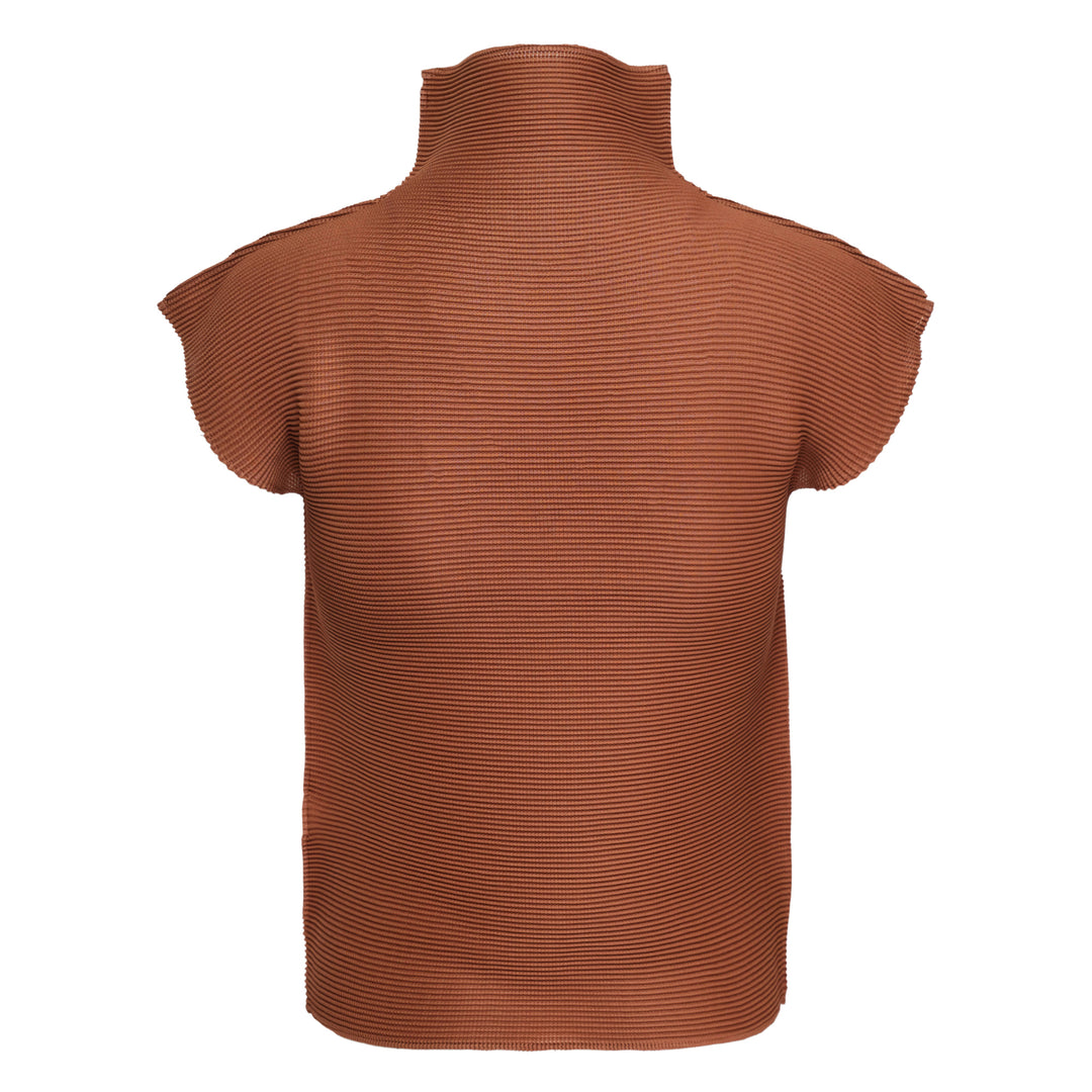 me ISSEY MIYAKE Stretch Pleats Sleeveless Top – Available at Club 21, Official Retailer in Singapore, Malaysia & Thailand with Global Shipping Online