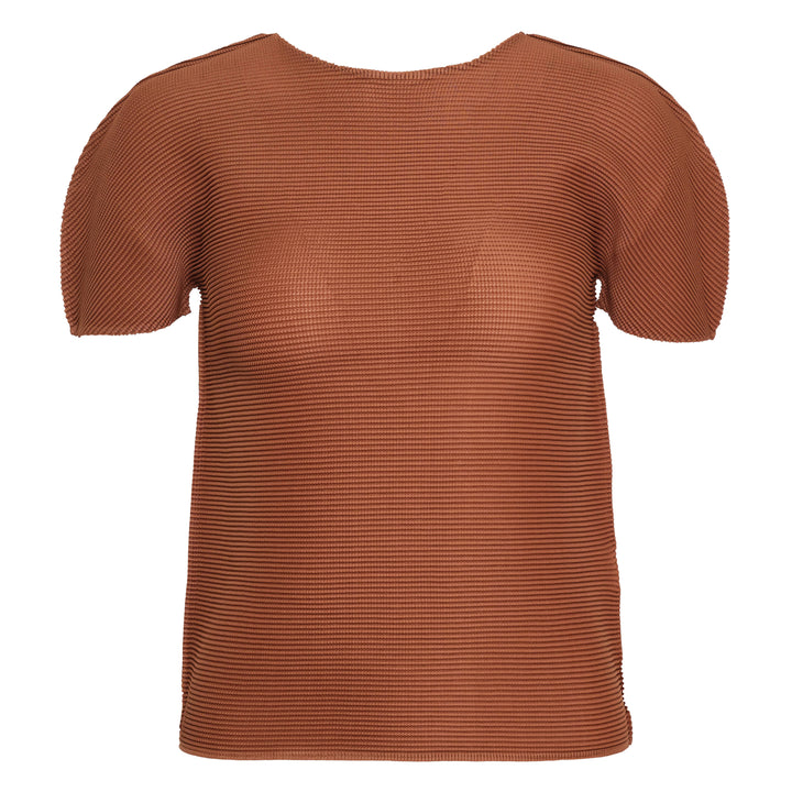 me ISSEY MIYAKE Stretch Pleats Short Sleeve Top – Available at Club 21, Official Retailer in Singapore, Malaysia & Thailand with Global Shipping Online