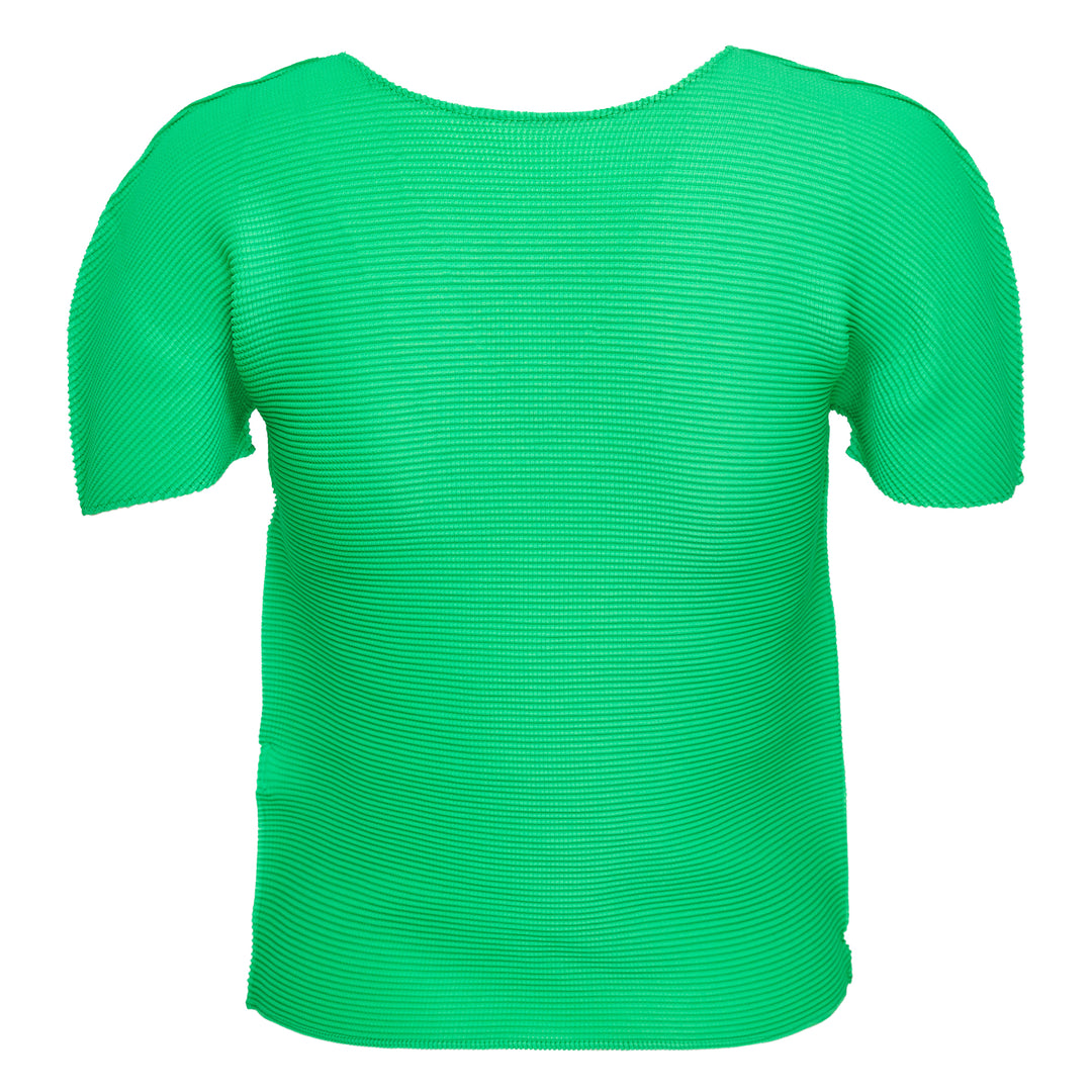 me ISSEY MIYAKE Stretch Pleats Short Sleeve Top – Available at Club 21, Official Retailer in Singapore, Malaysia & Thailand with Global Shipping Online