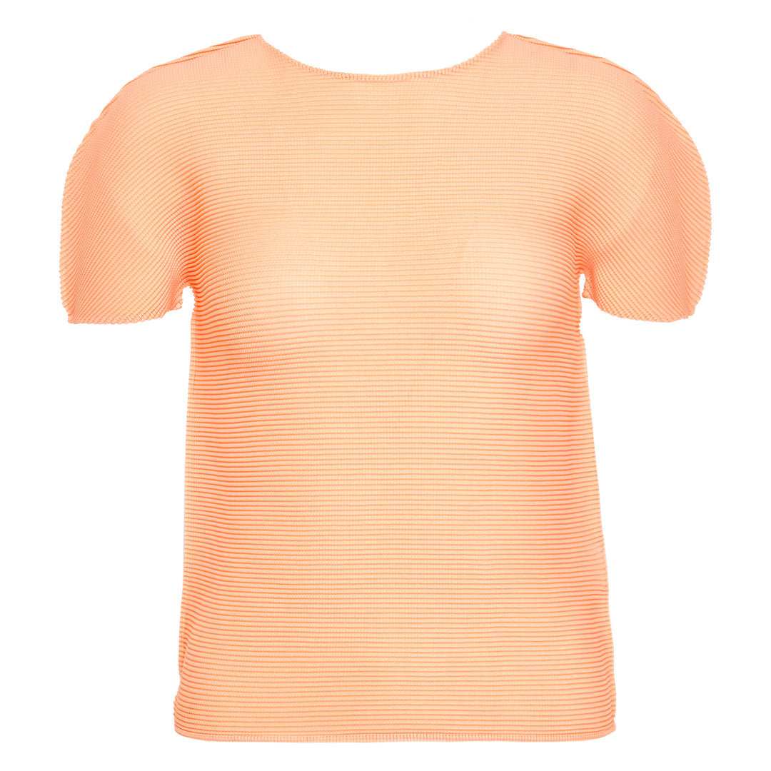 me ISSEY MIYAKE Stretch Pleats Short Sleeve Top – Available at Club 21, Official Retailer in Singapore, Malaysia & Thailand with Global Shipping Online