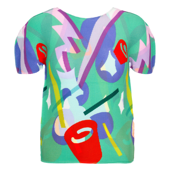 me ISSEY MIYAKE Pleated Short Sleeve Top – Available at Club 21, Official Retailer in Singapore, Malaysia & Thailand with Global Shipping Online