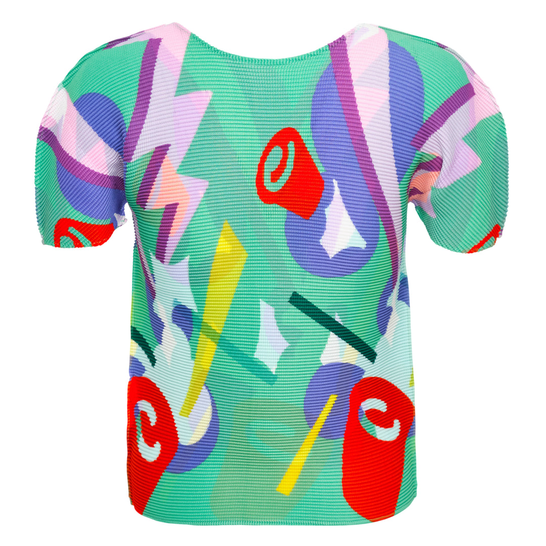 me ISSEY MIYAKE Pleated Short Sleeve Top – Available at Club 21, Official Retailer in Singapore, Malaysia & Thailand with Global Shipping Online