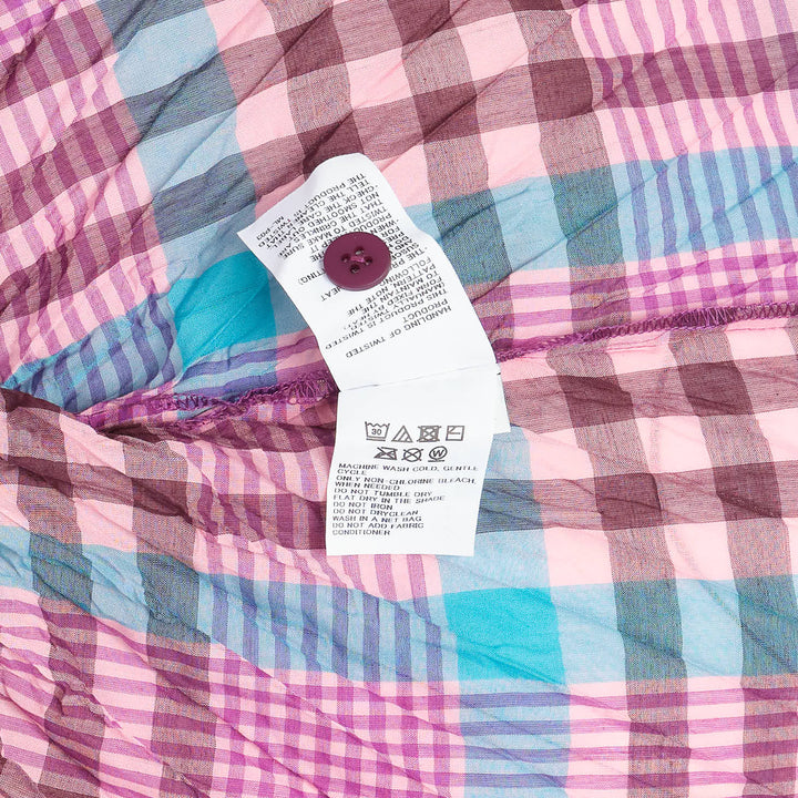 me ISSEY MIYAKE Check Whipped Pleats Shirt – Available at Club 21, Official Retailer in Singapore, Malaysia & Thailand with Global Shipping Online