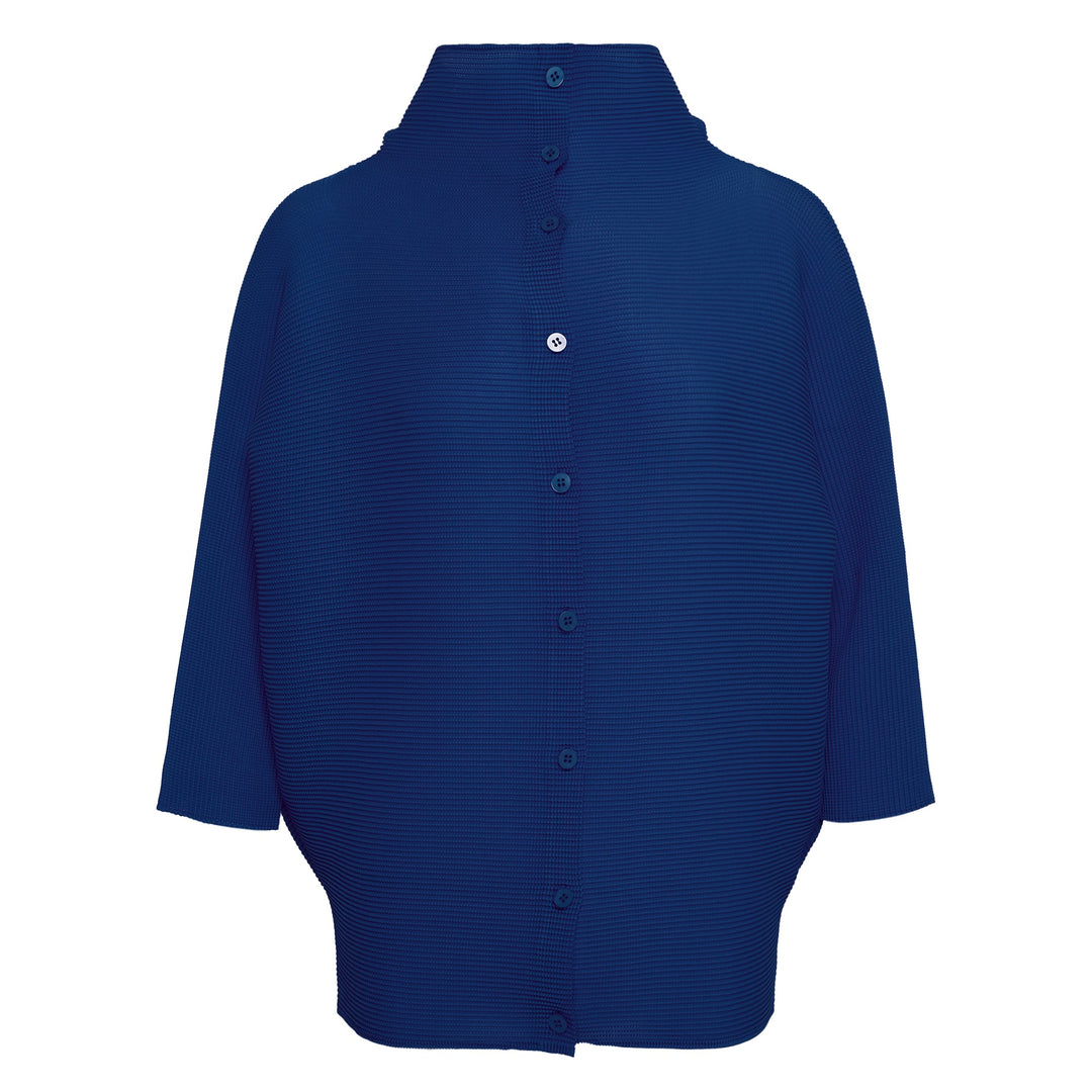 Dolman Stretch Pleats Cardigan