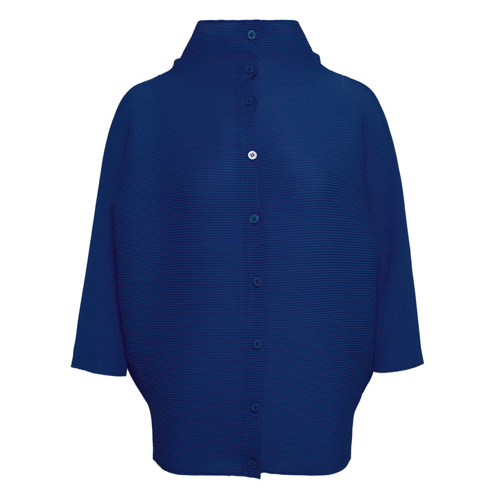 Dolman Stretch Pleats Cardigan