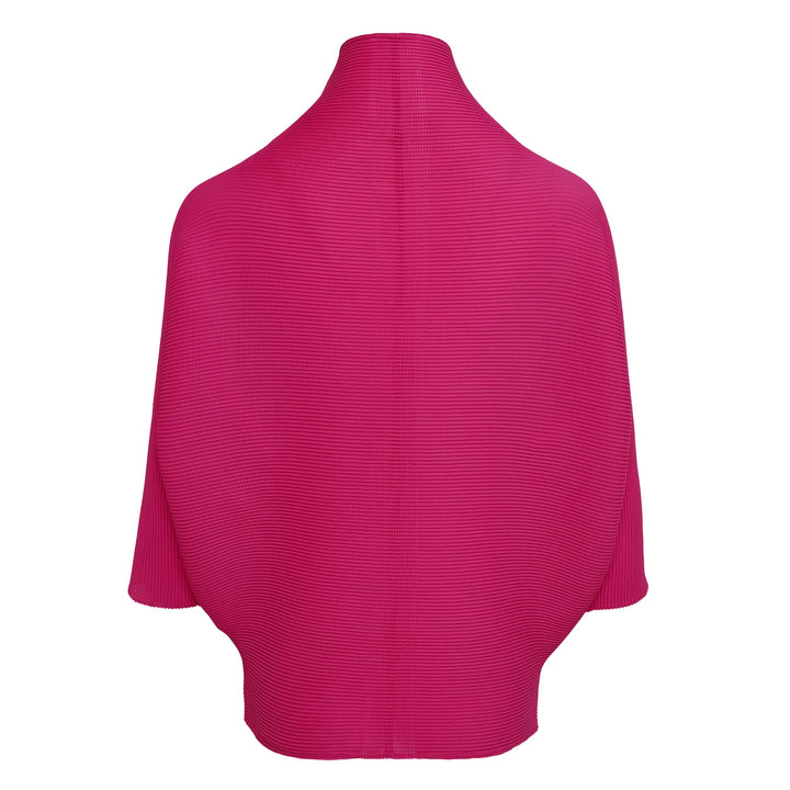Dolman Stretch Pleated Cardigan