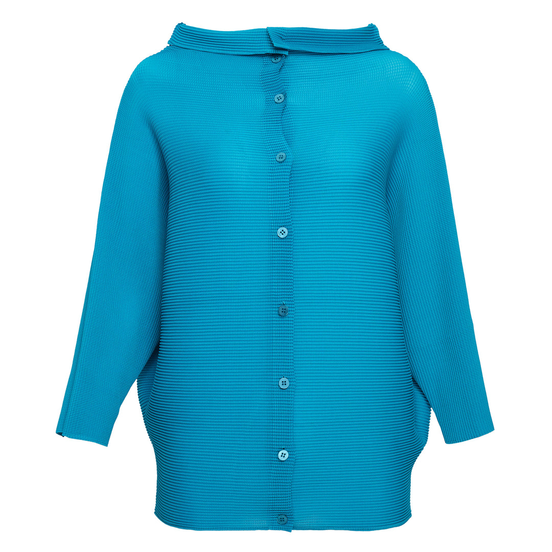 Dolman Stretch Pleats 2 Cardigan