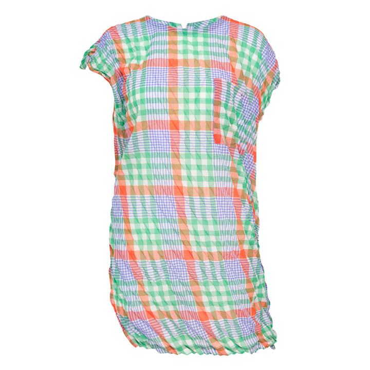 me ISSEY MIYAKE Check Whipped Pleats Shirt Tunic – Available at Club 21, Official Retailer in Singapore, Malaysia & Thailand with Global Shipping Online